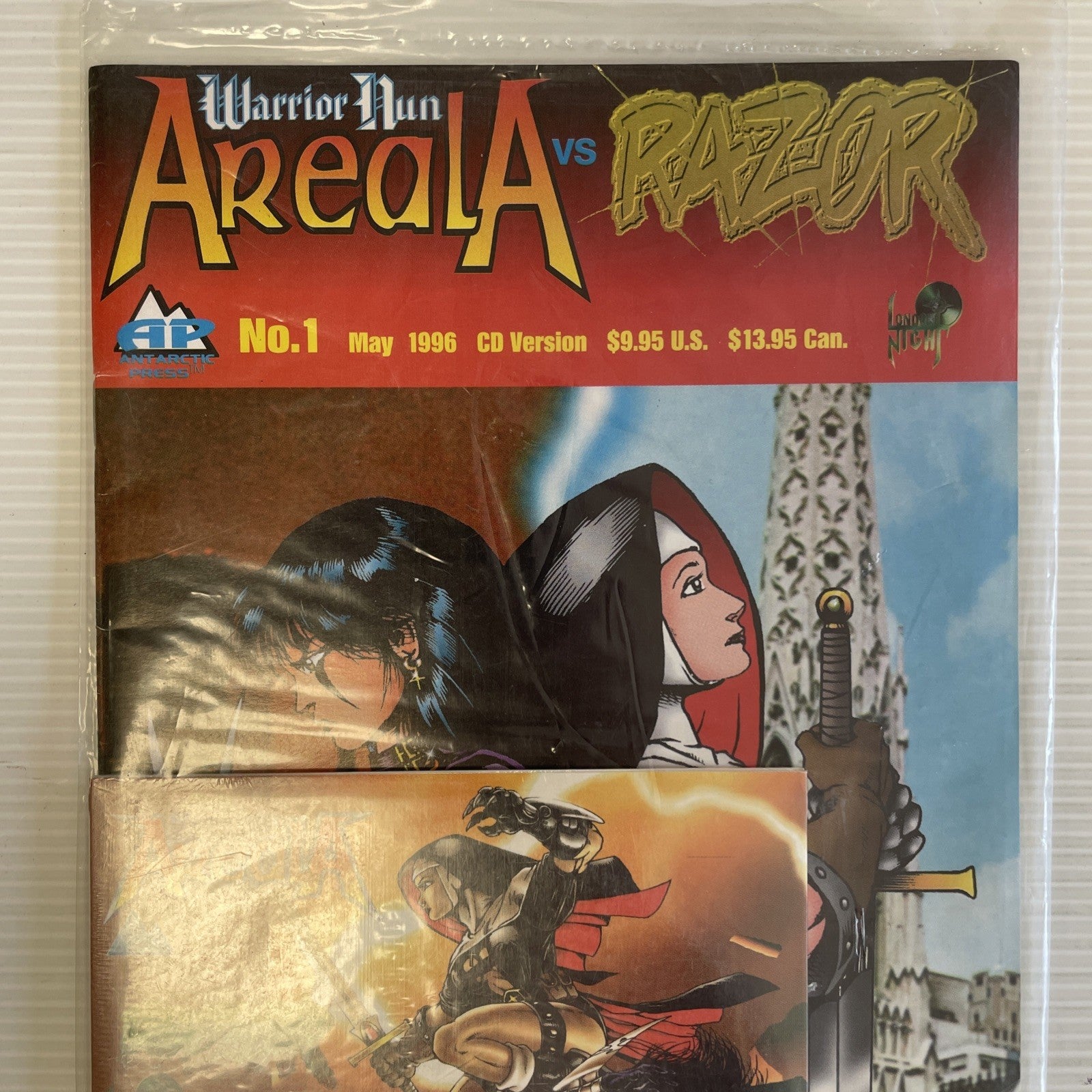 Areala vs Razor #1 1996 inc. CD Sealed AP Antarctic Press1