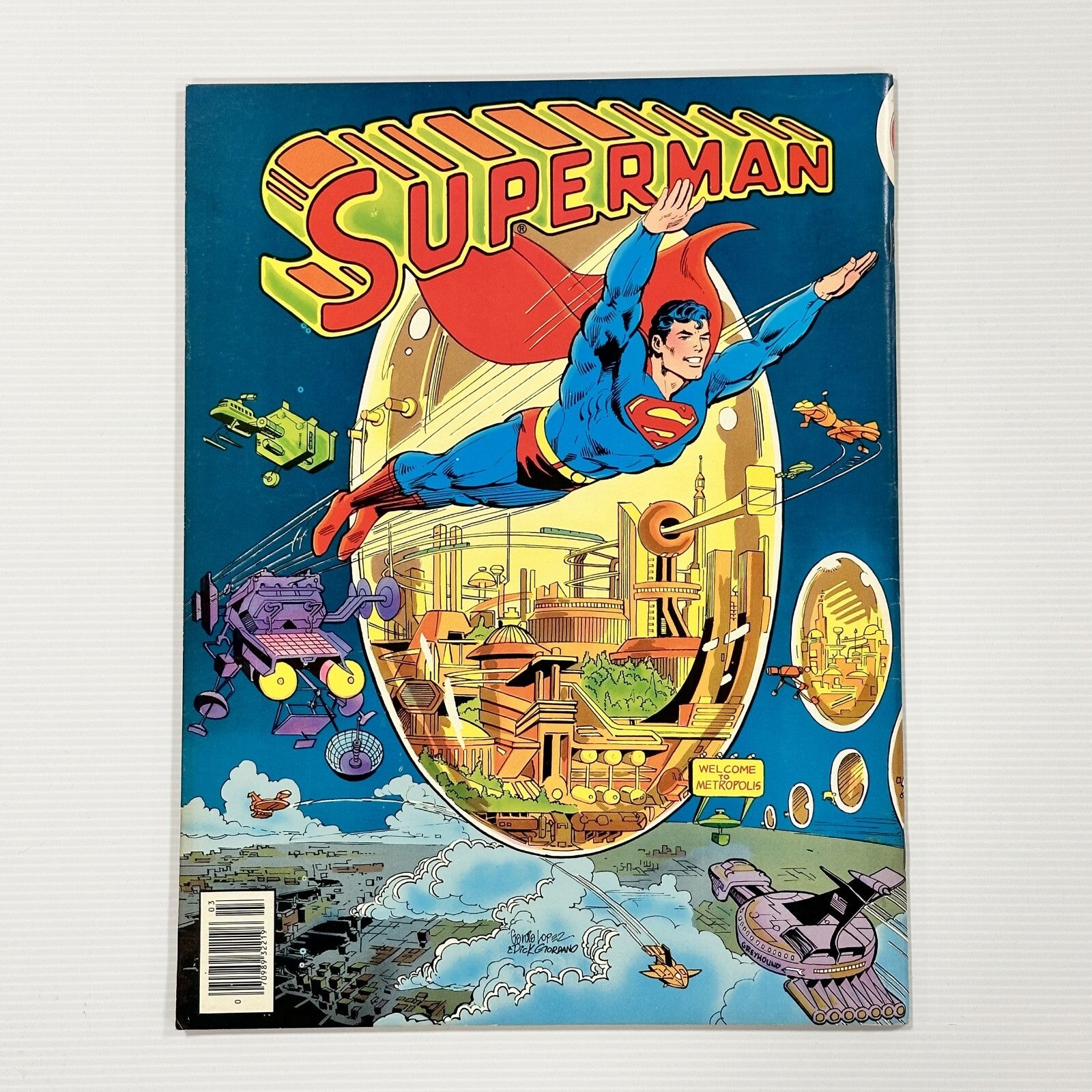 DC Famous First Edition Superman #1 1979 VF Pence Copy4