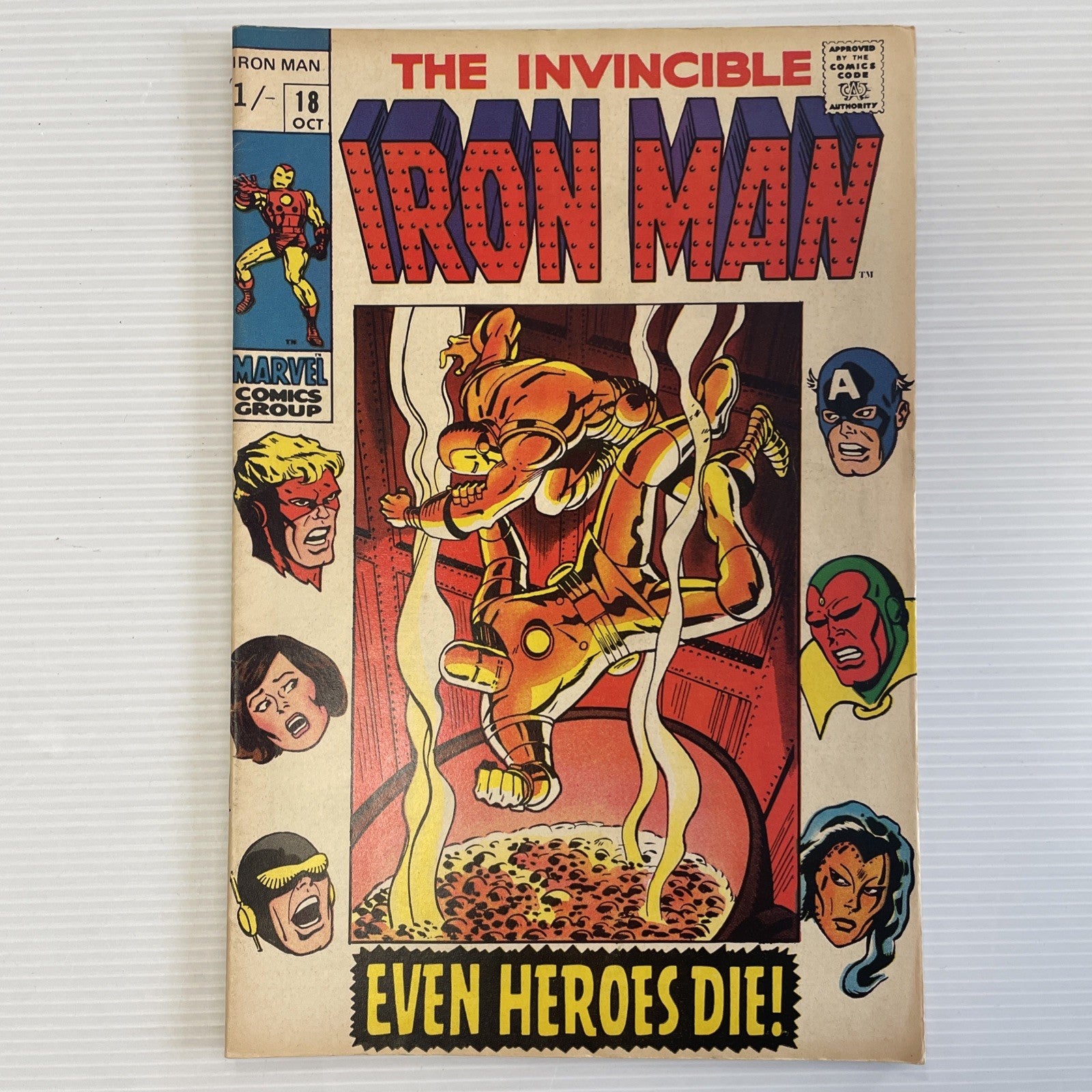 Iron Man #18 1969 FN Pence Copy0