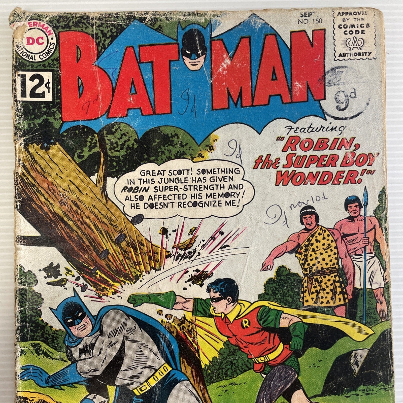 Batman #150 1962 FR Low Grade Reader copy Pence Stamp **see description**1