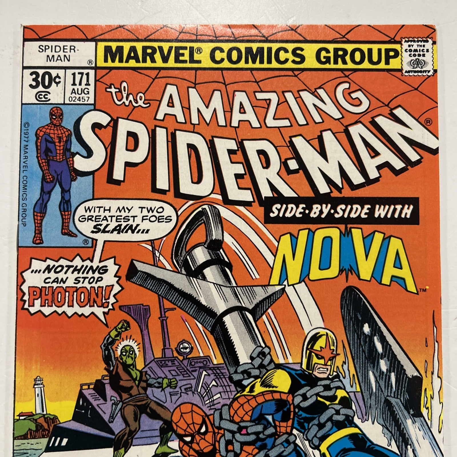 Amazing Spider-Man #171 1977 VF-1