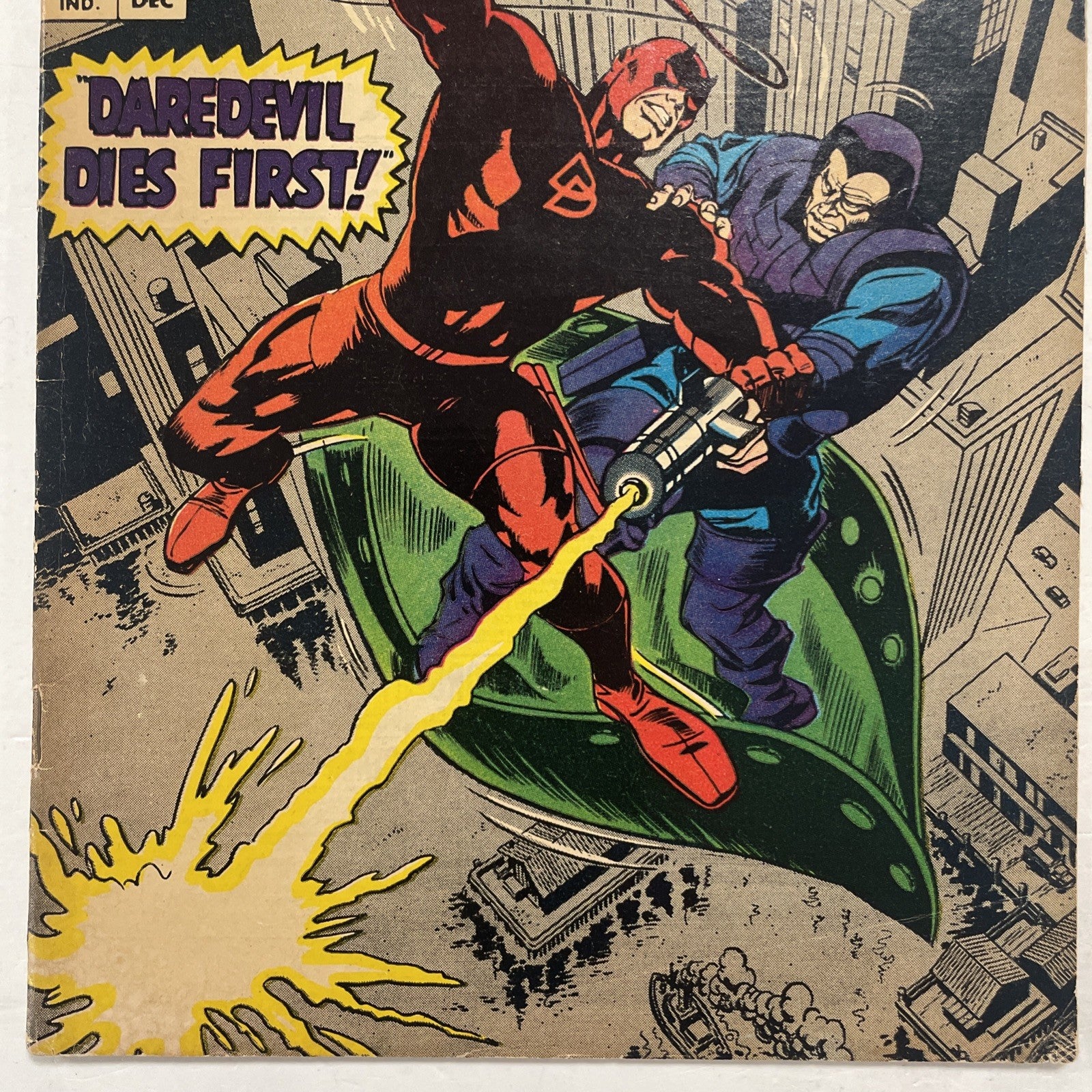 Daredevil #35 1967 VG Pence Stamp2
