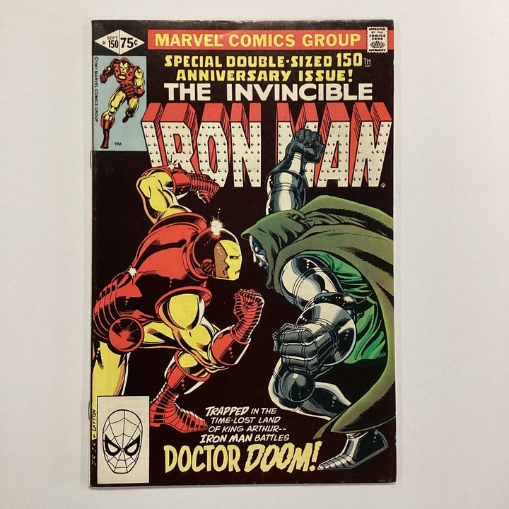 Invincible Iron Man #150 1981 FN/VF Iconic Iron Man VS Dr. Doom Cover