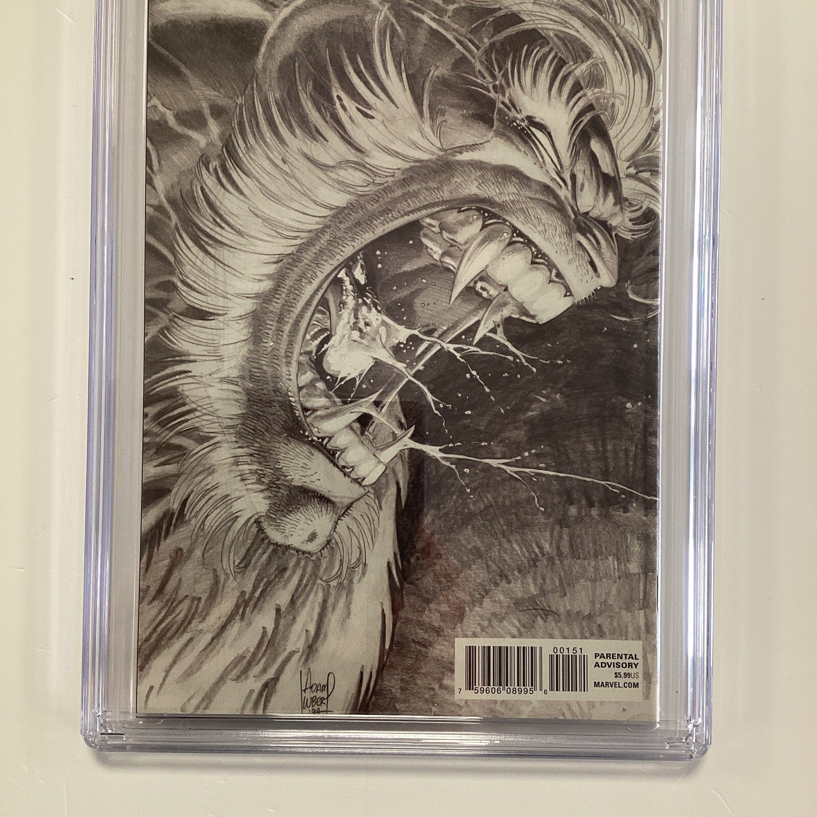 Hunt For Wolverine #1 2018 CGC 9.8 White Pages Kubert 1:1000 Remastered Variant7