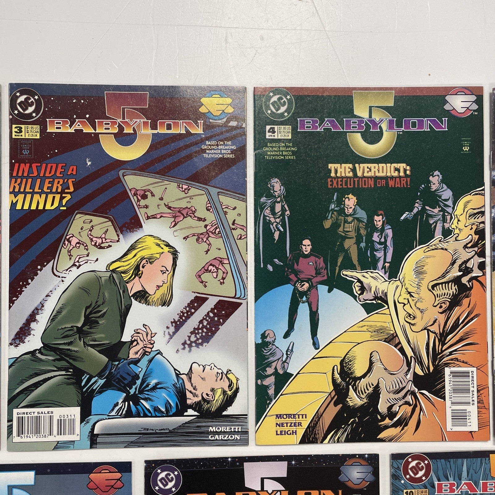 Babylon 5 #1-11 1995 Mid-High Grades Complete Comic Adaptation2