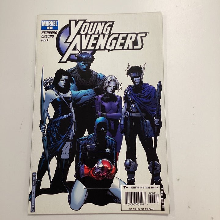 Young Avengers #6 2005 VF/NM 1st app Cassie Lang Stature0