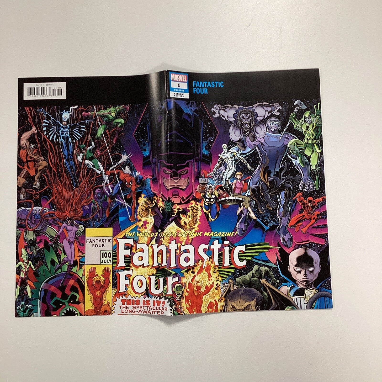 Fantastic Four #1 2018 NM Arthur Adams Wraparound Variant8