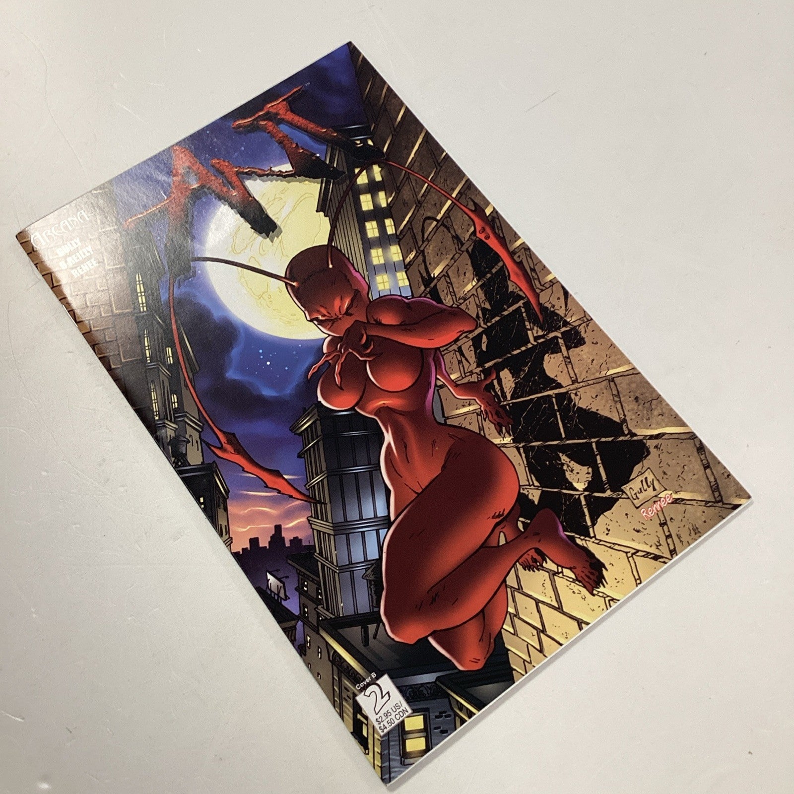 Ant #2 2004 FN/VF Mario Gully Variant Cover B Arcana Studio6