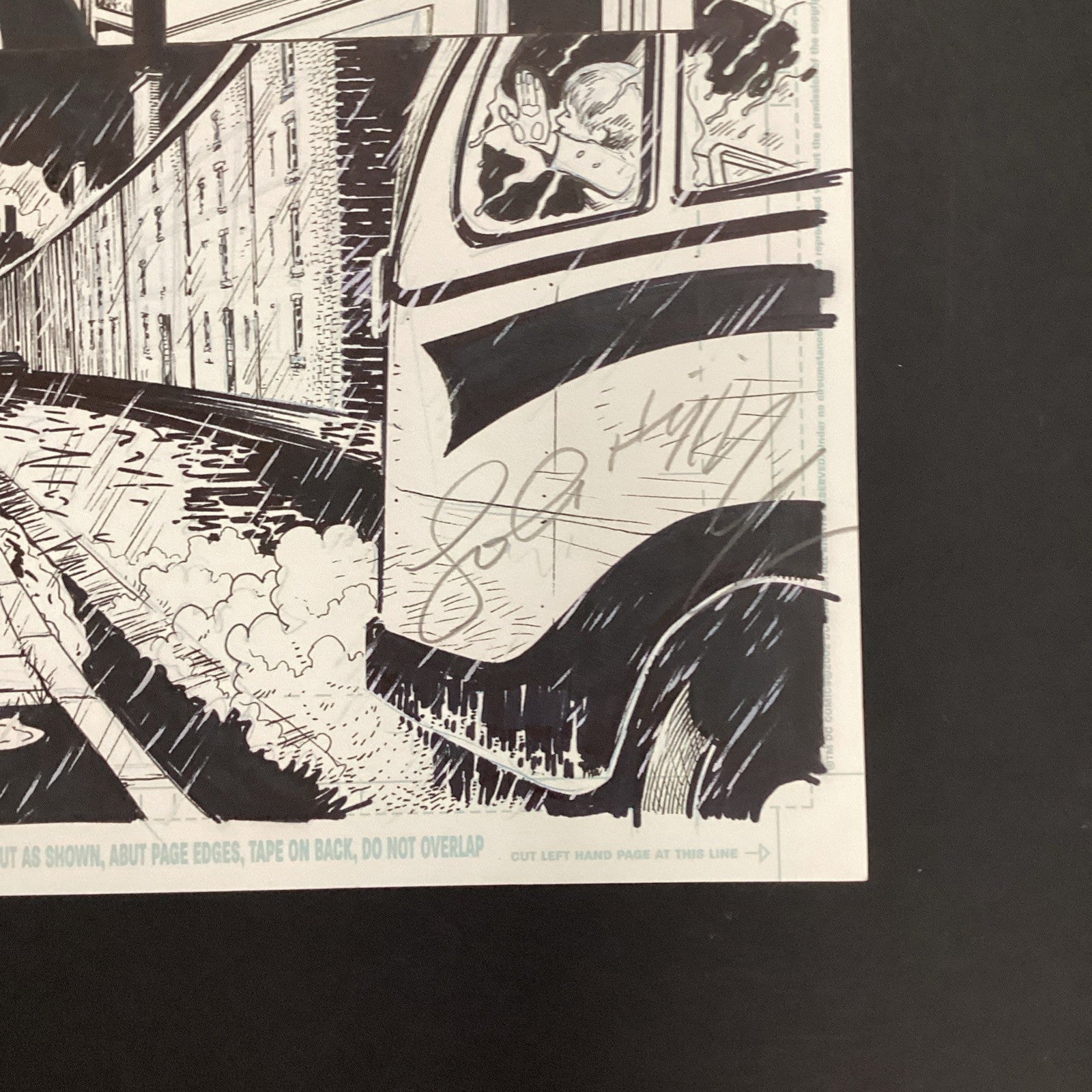 Original Artwork for Thunderbolt Jaxon #1 Page 11 By John Higgins 20064