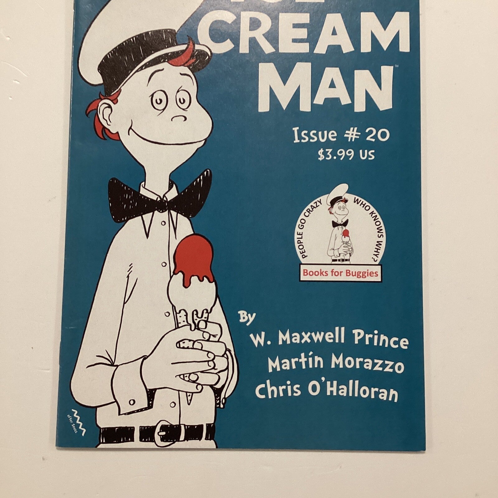 Ice Cream Man #20 2020 VF/NM Dr Seuss Cat In The Hat Homage Variant2