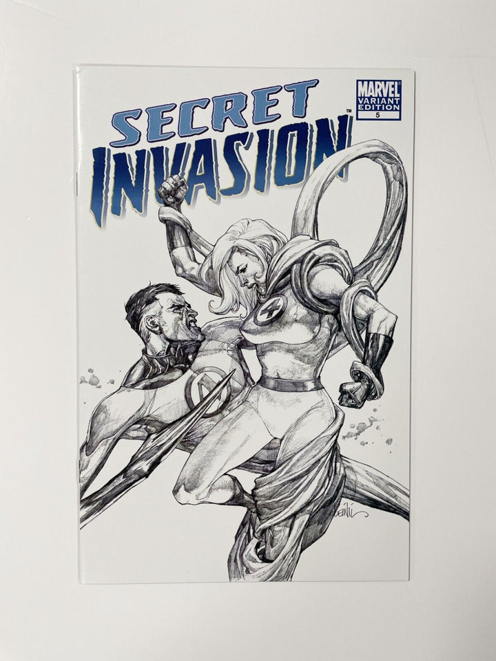 Secret Invasion #5 McNiven Sketch variant 2008
