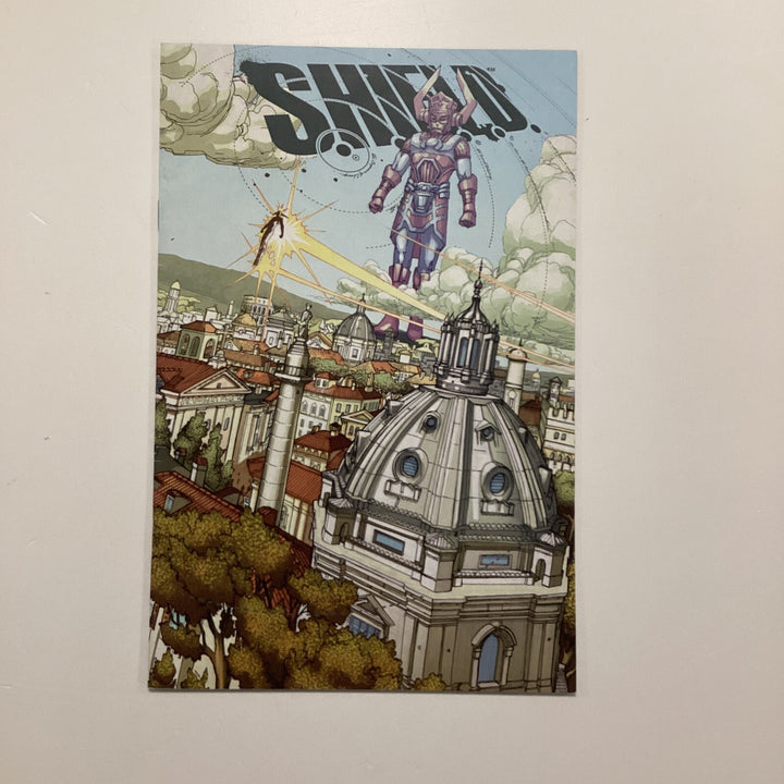 Shield #1 2010 VF/NM 3rd Print Hickman Wrap Variant 1st App Knight Of Khonshu0