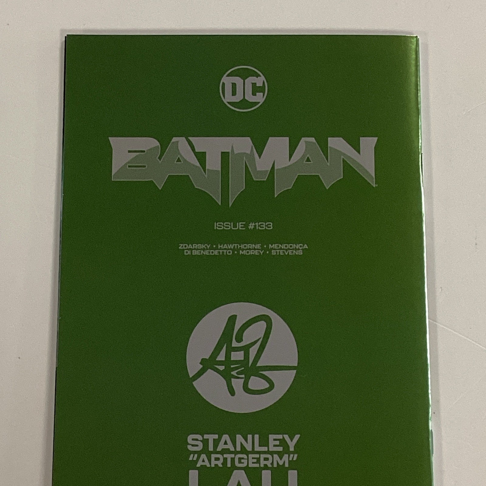 Batman #133 2023 NM 1:50 Stanley Artgerm Lau Foil Variant4