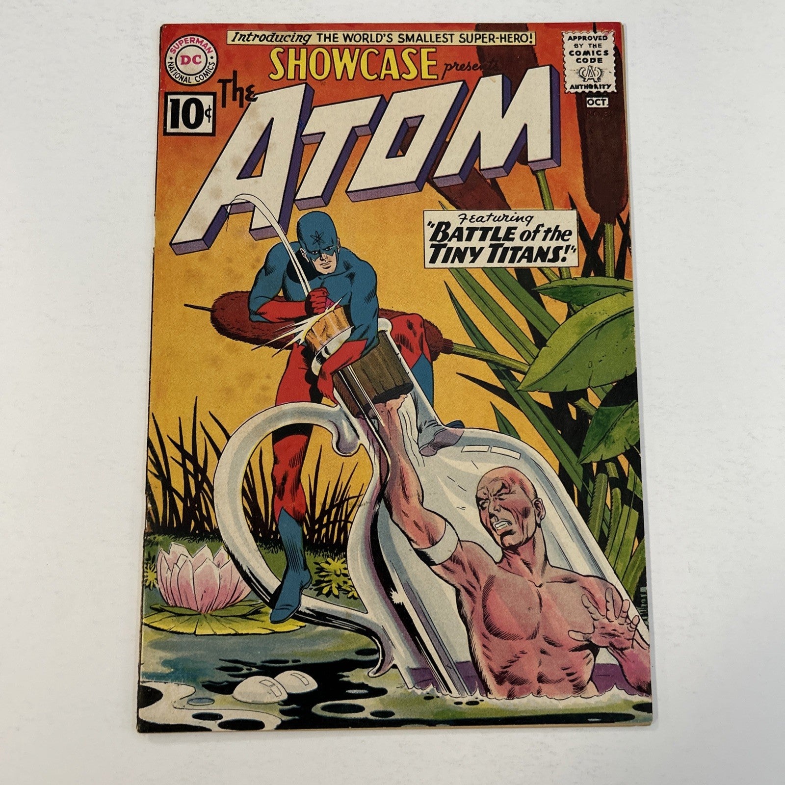 Showcase Presents #34 The Atom 1961 VG- Origin & 1st Appearance of Atom 10¢  **0