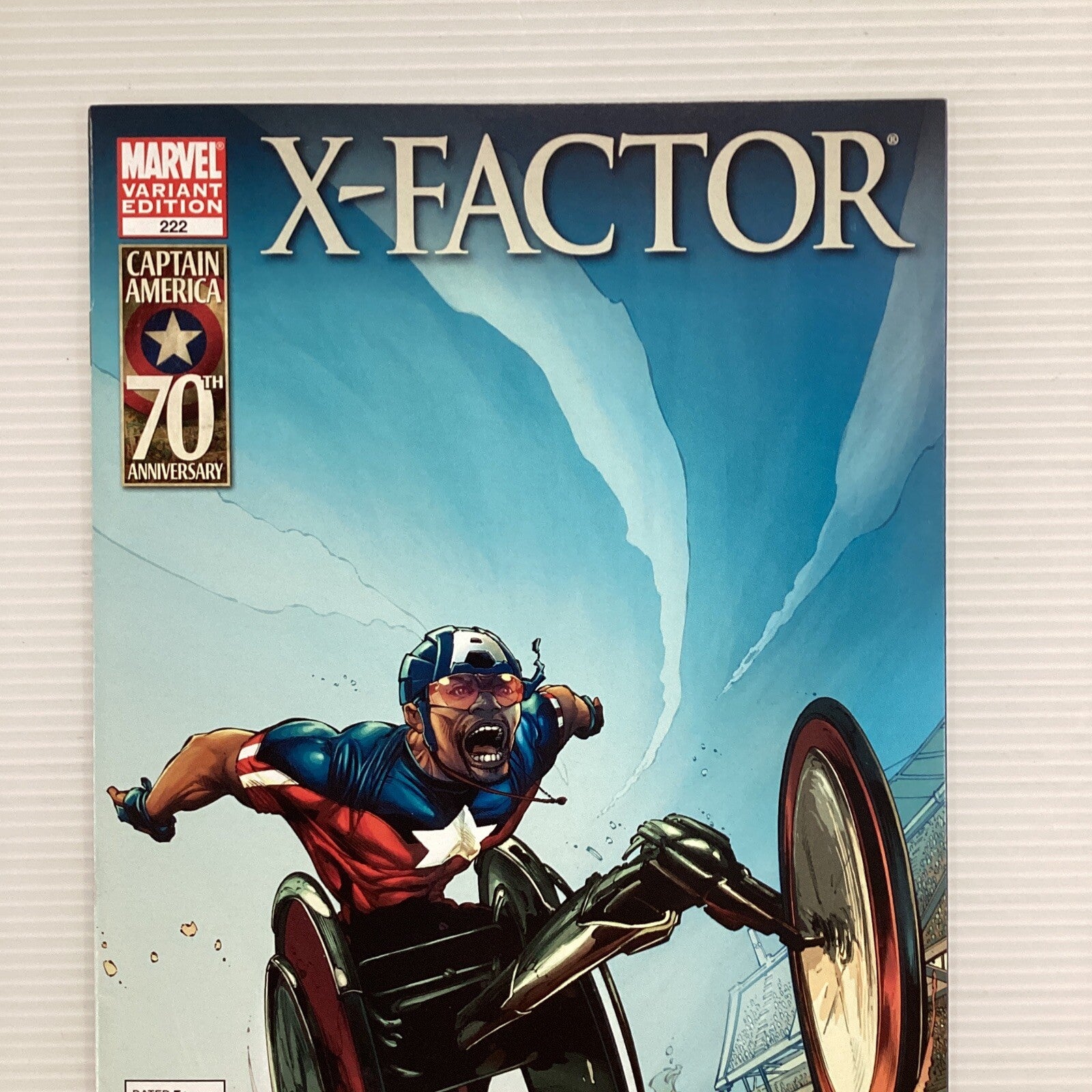 X-factor #222 2011 VF/NM 70th Anniversary Variant1