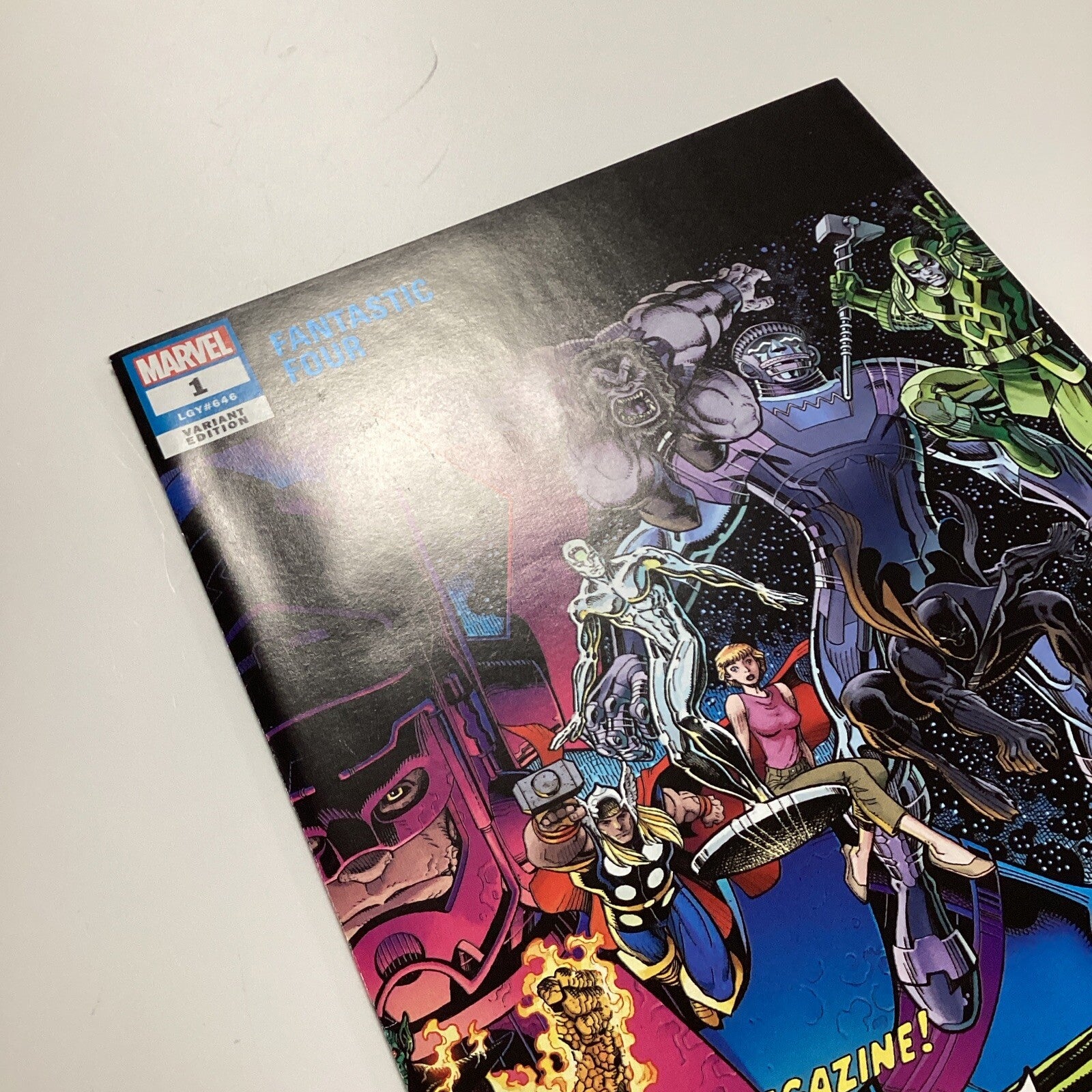 Fantastic Four #1 2018 NM Arthur Adams Wraparound Variant4