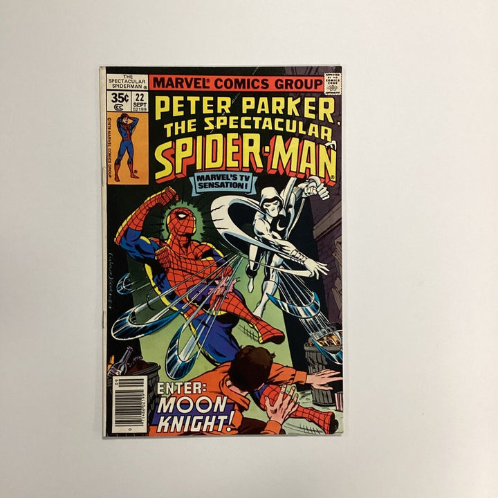 Spectacular Spider-man #22 1978 FN/VF Cent Copy