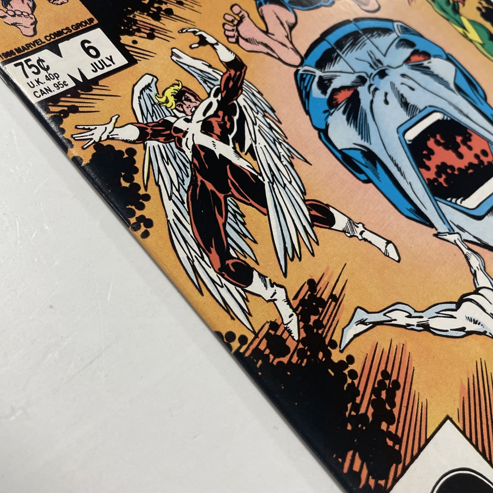 X-factor #6 1986 FN/VF 1st Full Appearance of Apocalypse (4)4
