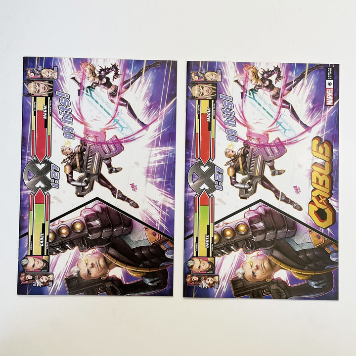 Cable #6 David Nakayama Trade Dress and Virgin Battle Varaint x20