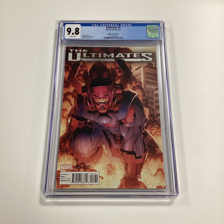 Ultimates #1 2016 CGC 9.8 Arthur Adams 1:50 Variant Cover