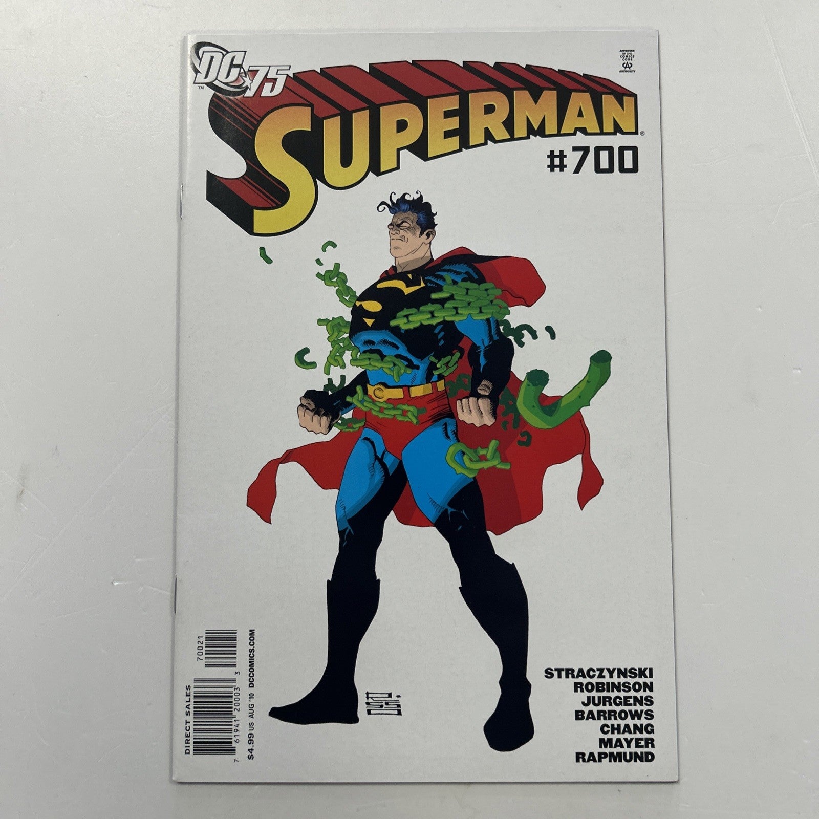 Superman #700 NM 1:25 Eduardo Risso 75th Anniversary Variant0