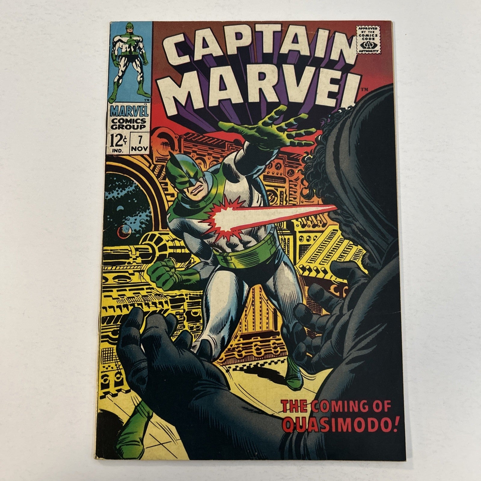 Captain Marvel #7 1968 FN/VF0