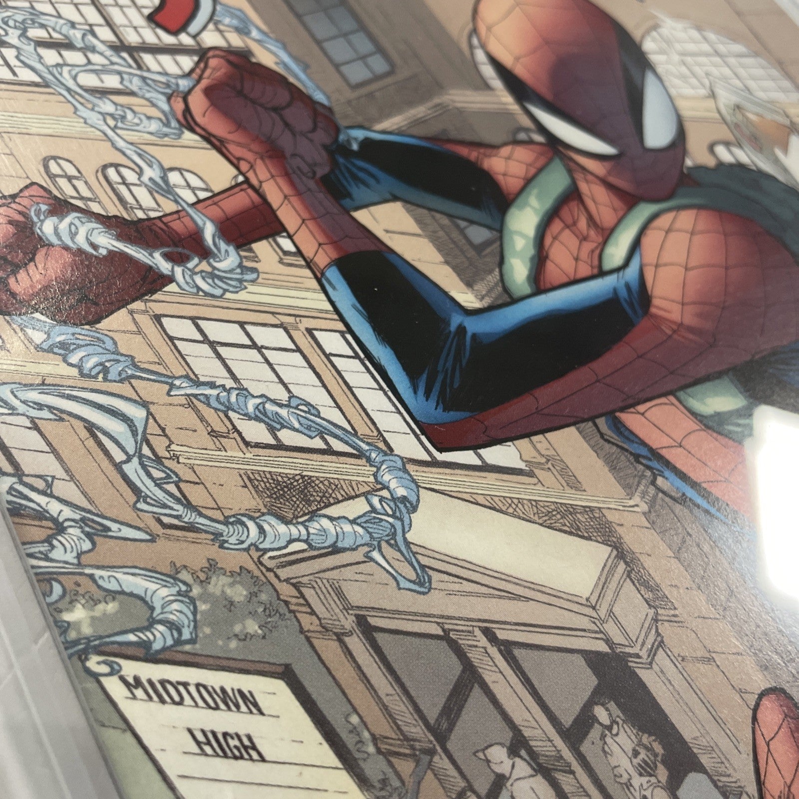Spidey #1 2016 CGC 9.8 White Pages Humberto Ramos Variant4