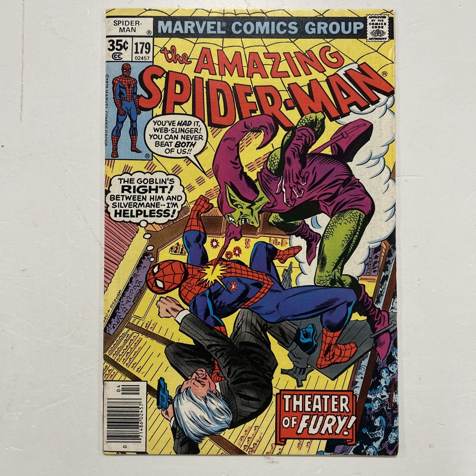 Amazing Spider-Man #179 1978 FN/VF0