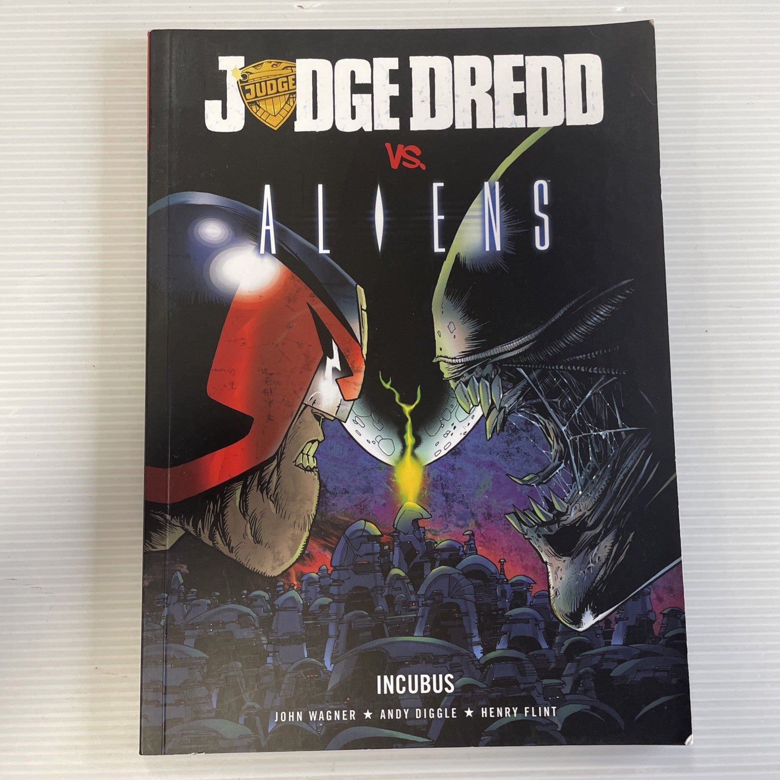 Judge Dredd vs Aliens Incubus by John Wagner 2012 TPB Graphic Novel0
