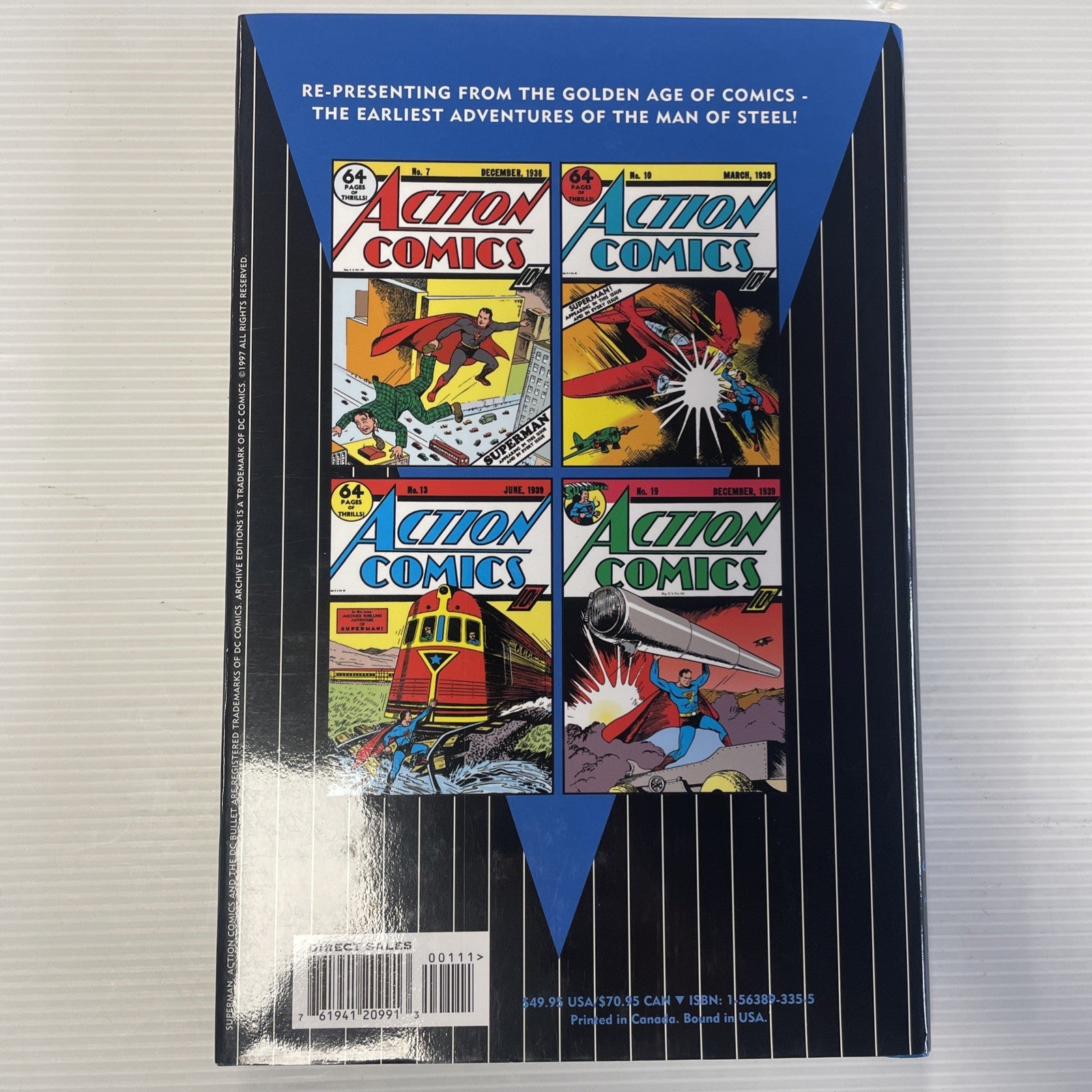 Superman: The Action Comics Vol 1 First Printing 1997 Hardback4