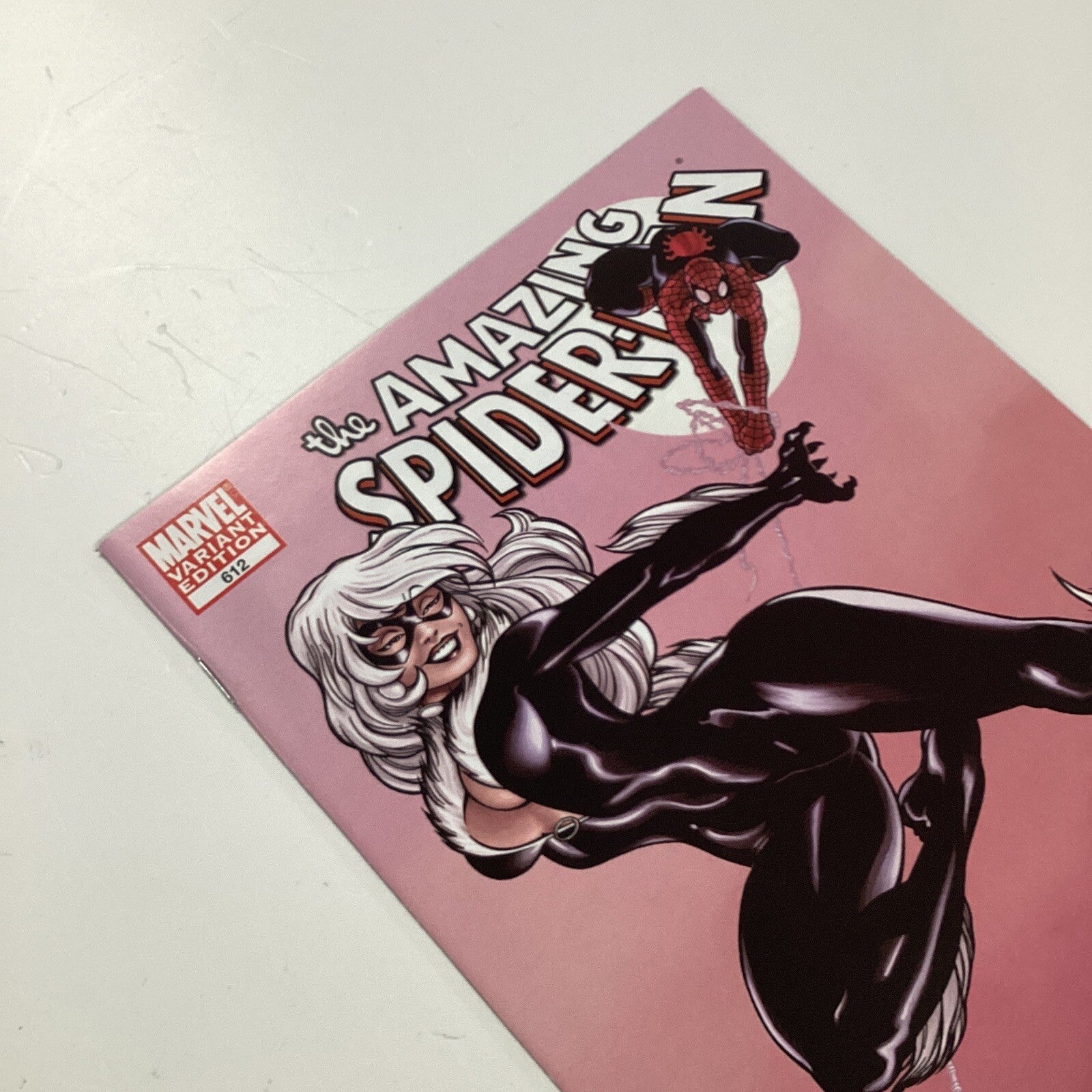 Amazing Spider-man #612 2010 1:15 Mcguiness Black Cat Variant4