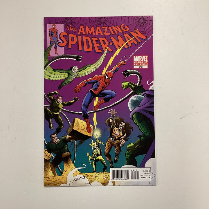 Amazing Spider-man #642 2010 VF/NM 1:20 Romita Variant0