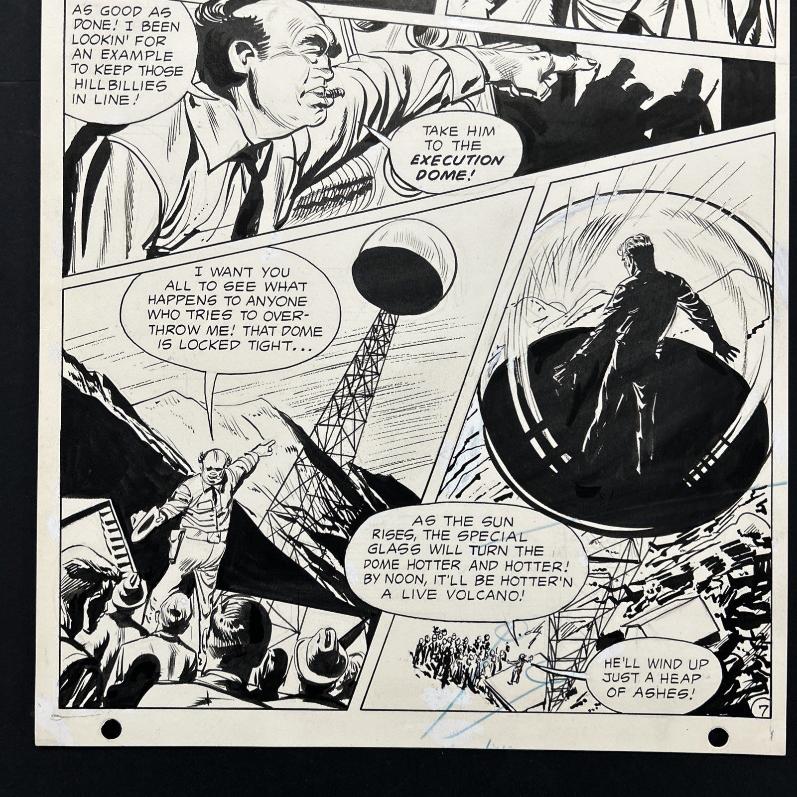 DC 's Unexpected #110 Original Art by Jack Sparling, Johnny Peril3