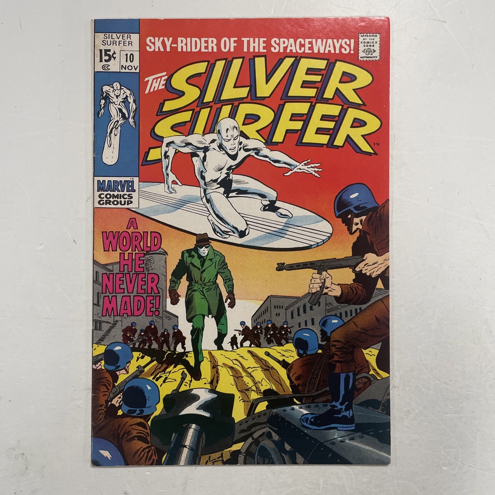 The Silver Surfer #10 1969 FN0