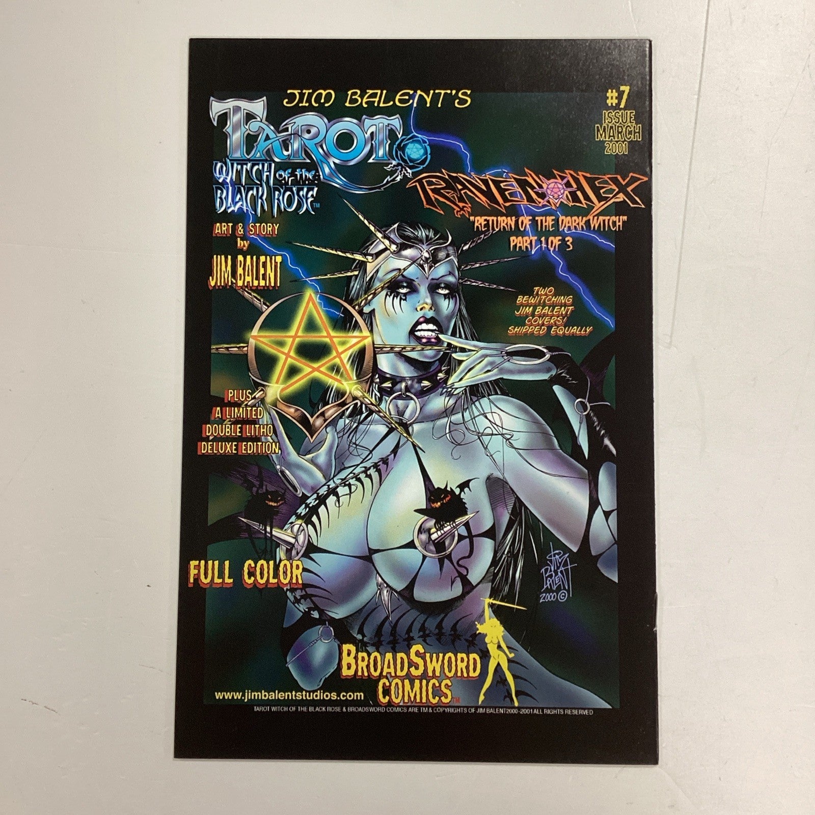 Tarot Witch Of The Black Rose #6 2001 VF/NM Variant4