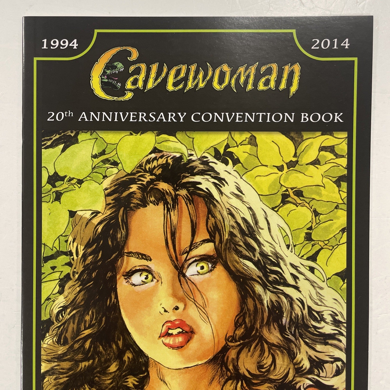 Cavewoman 20th Anniversary Convention Book 2014 Signed & Sketch By Budd Root1