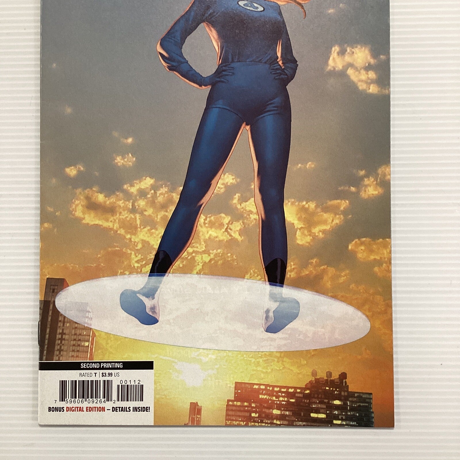 Invisible Woman #1 2019 VF/NM Second Print Mattie De Lulus Variant2