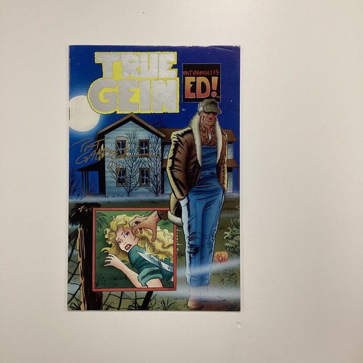 True Gein #1 1993 FN/VF Ed Gein signed by Pat Gabriele Boneyard Press 1st Print