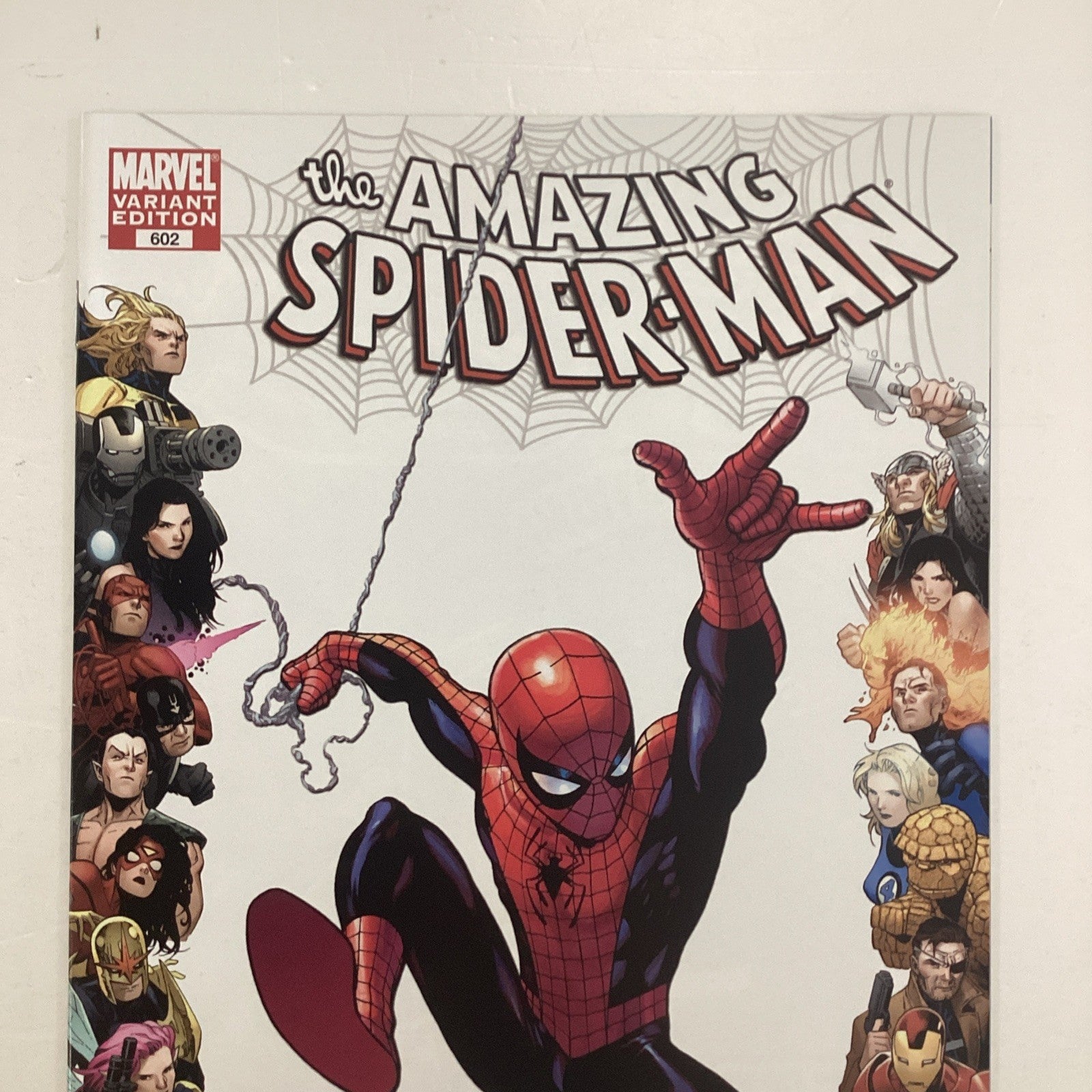 Amazing Spider-man #602 2009 VF/NM Mckone 70th Anniversary Variant1