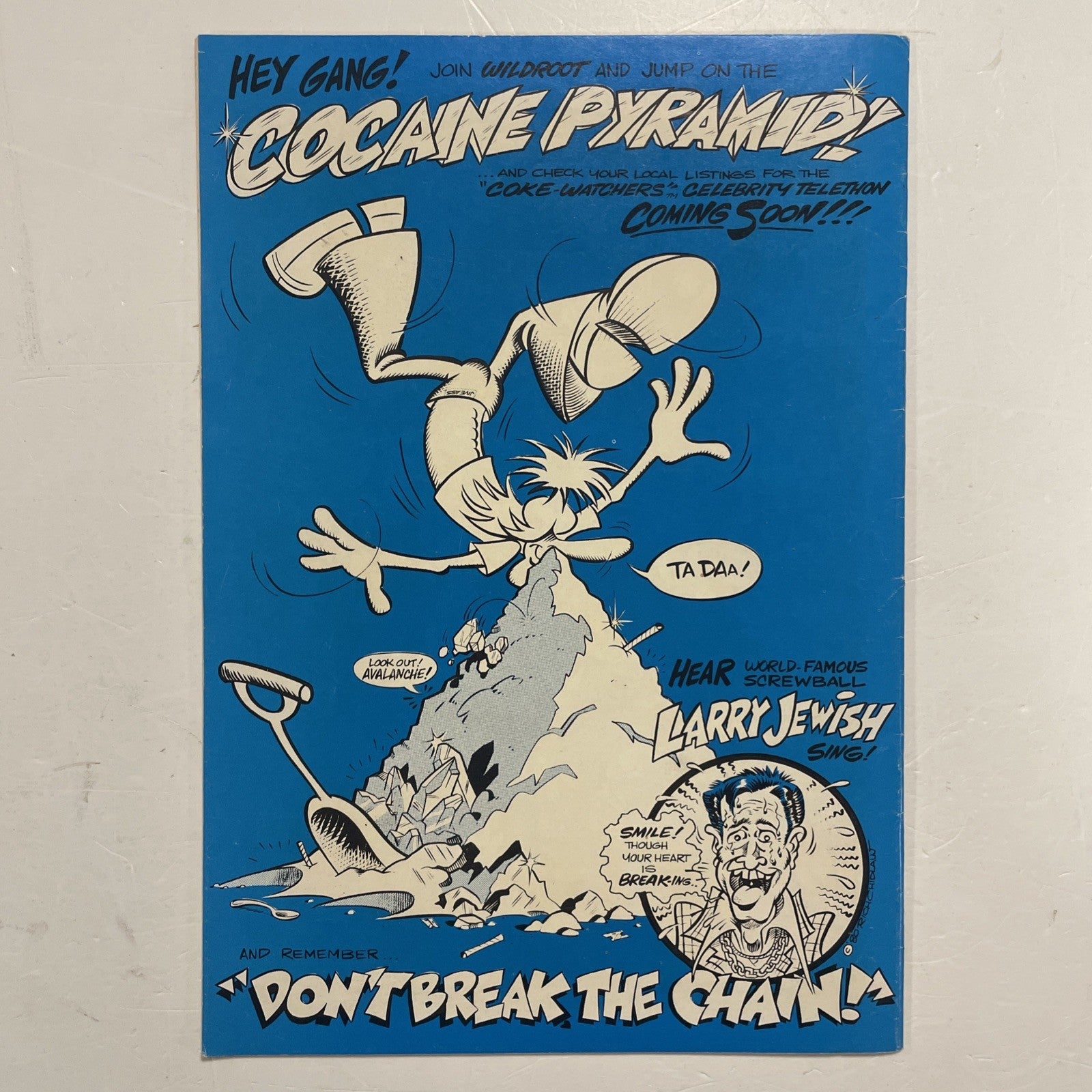R.I.P. Snortin’ Cocaine Comix #1 1975 FN/VF Last Gasp4