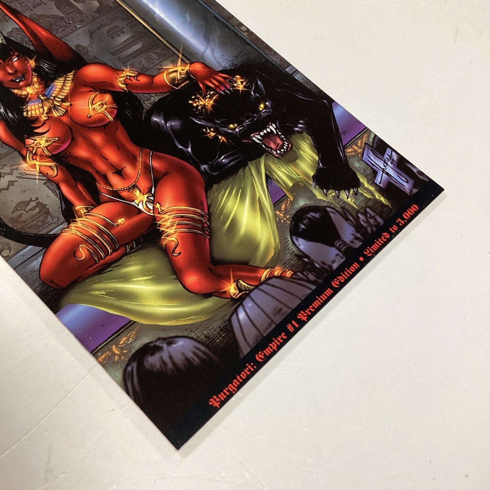 Purgatori Empire #1 2000 VF/NM Premium Edition 1/000 Chaos Comics Steven Hughes3