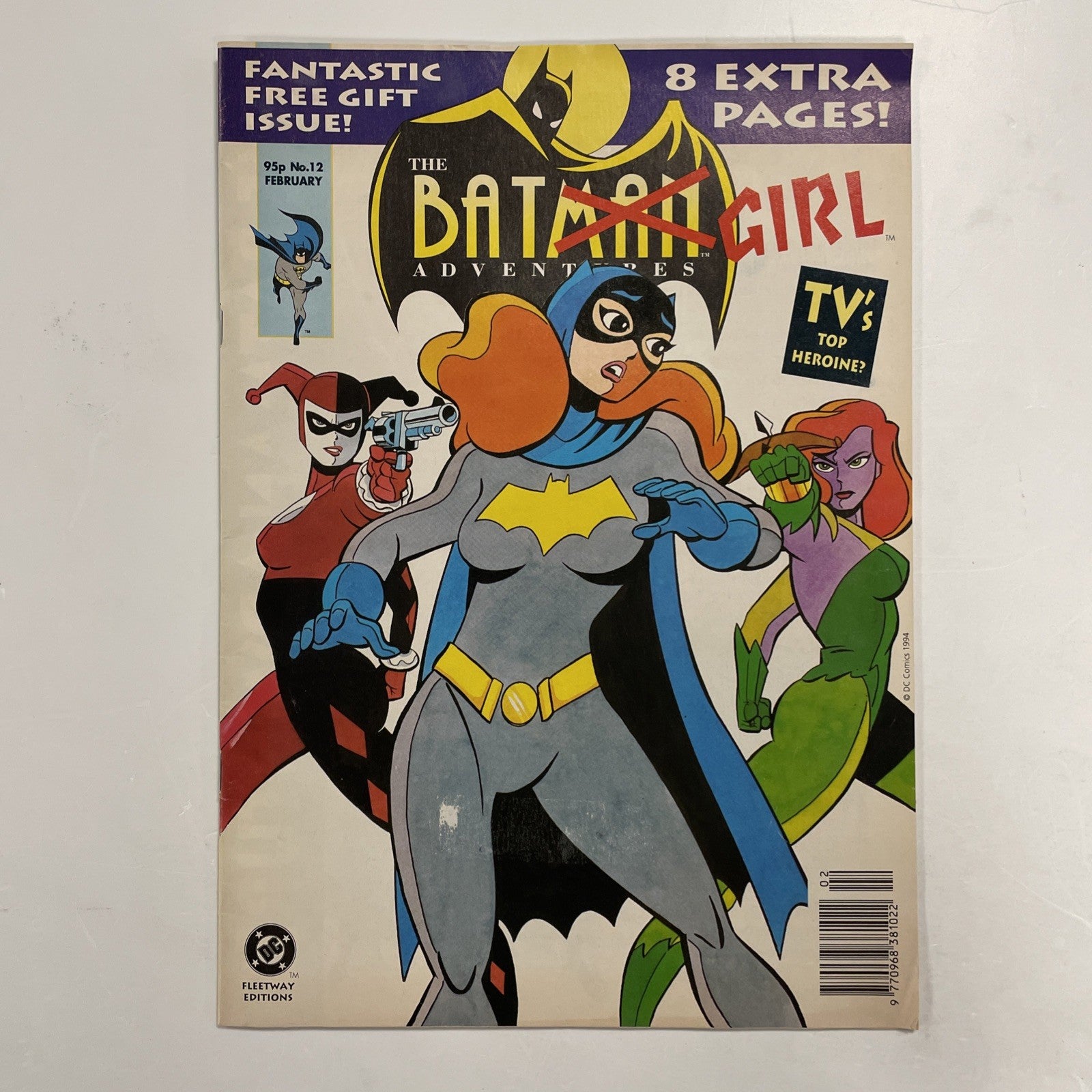 The Batman Adventures #12 1994 1st App. of Harley Quinn UK Reprint Rare VG+0
