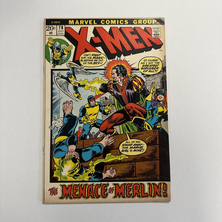 X-Men #78 1972 FN Cent Copy National Diamond Sales Insert Rare HTF