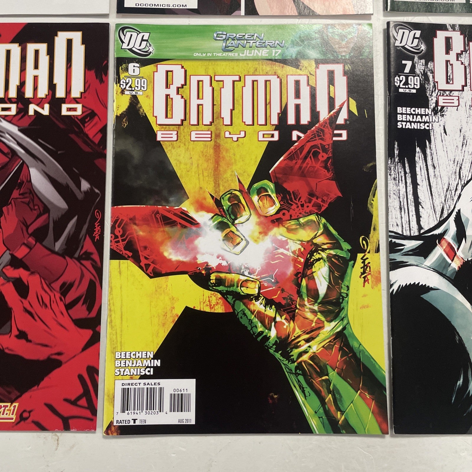 Batman Beyond #1-8 2011 NM Complete Set6