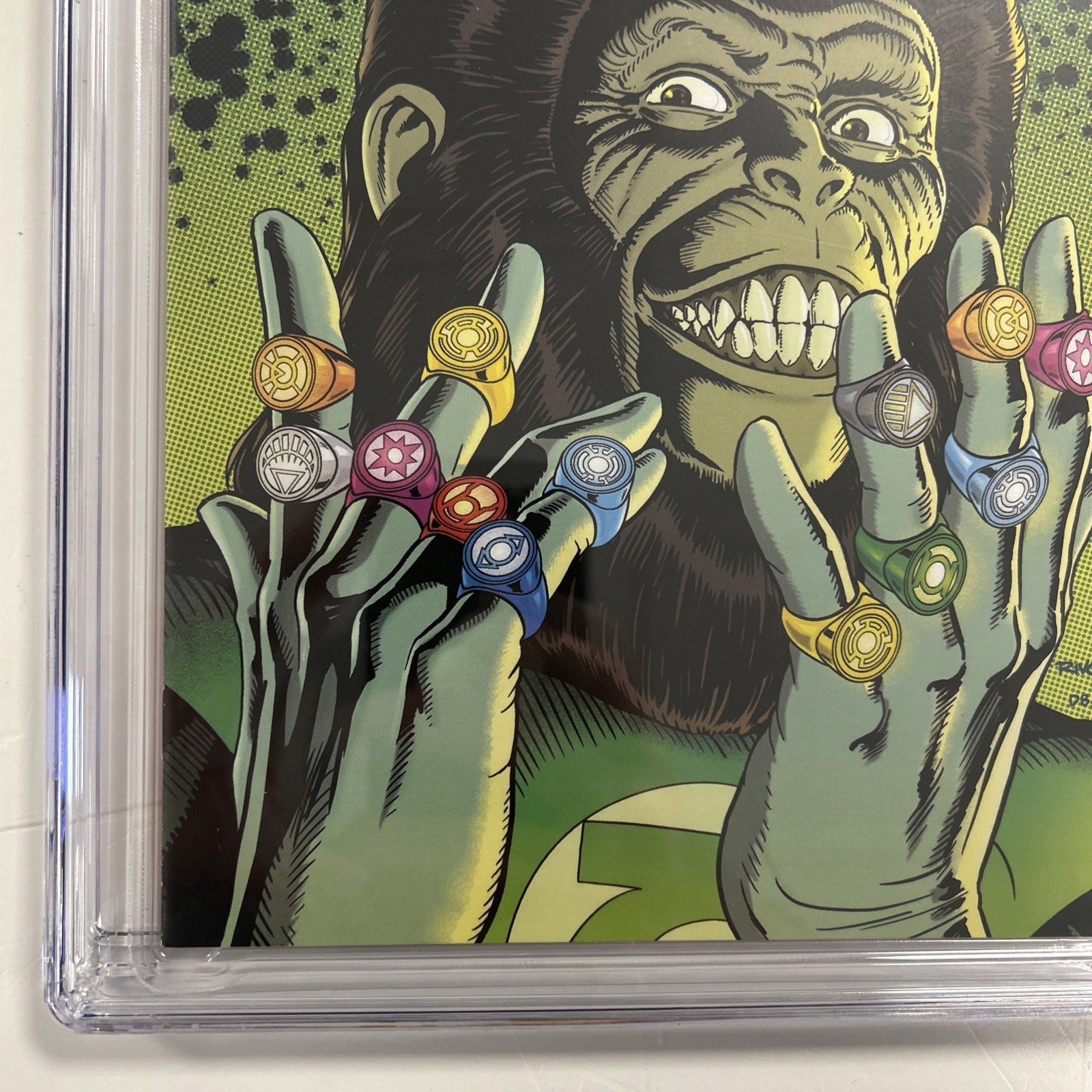 Planet of the Apes/Green Lantern #6 2017 CGC 9.8  Rivoche 1:20 Variant6