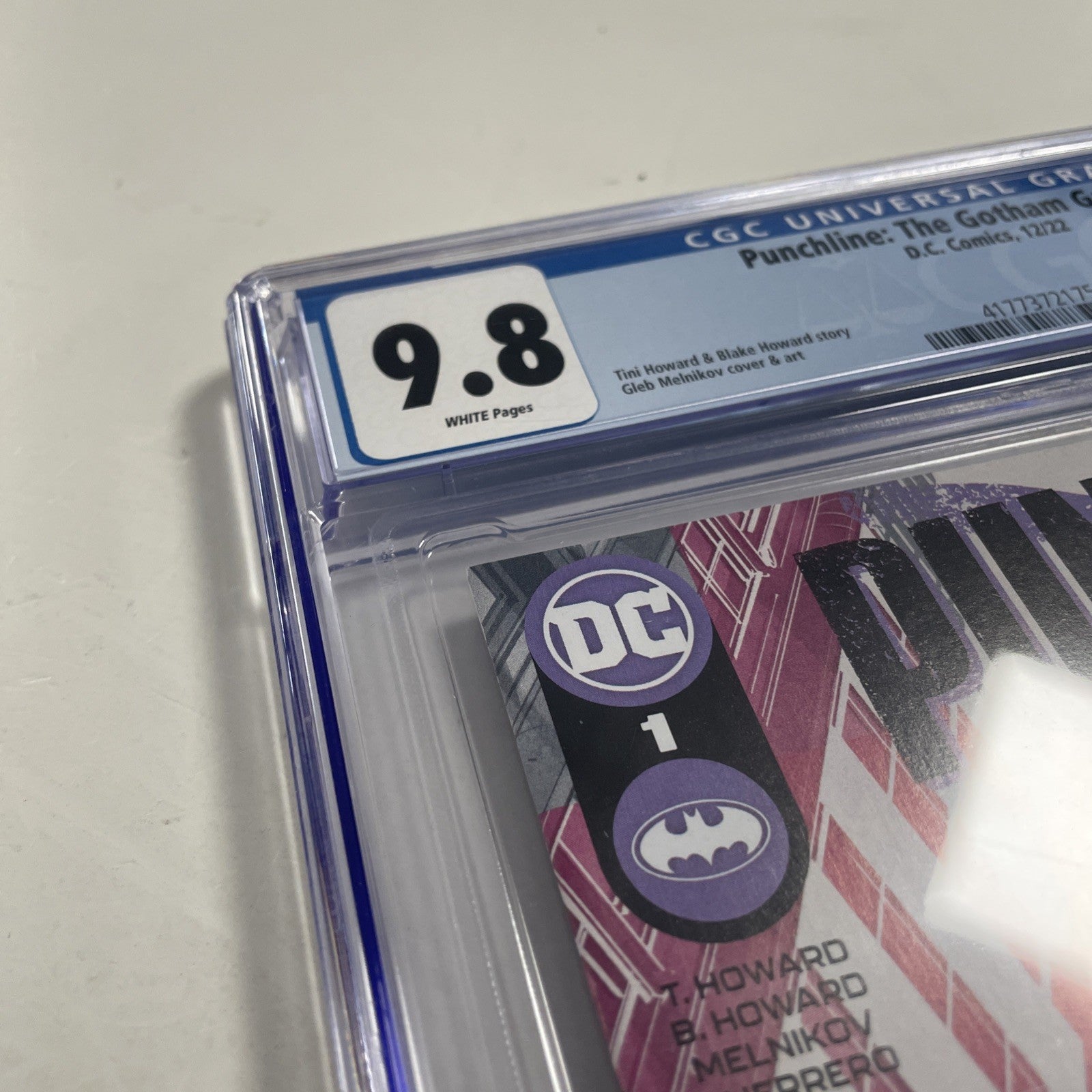 Punchline The Gotham Game #1 2022 CGC 9.8 White Pages4