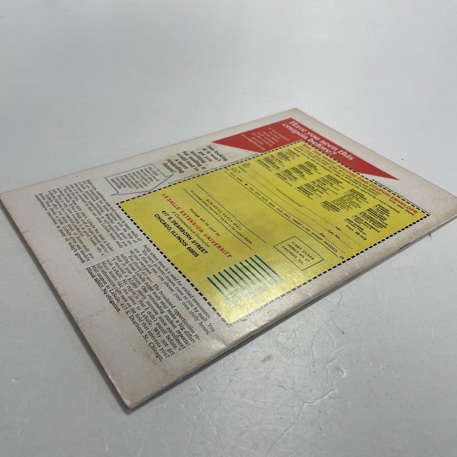 War is Hell #10 1974 FN+ Mark Jewelers Insert7