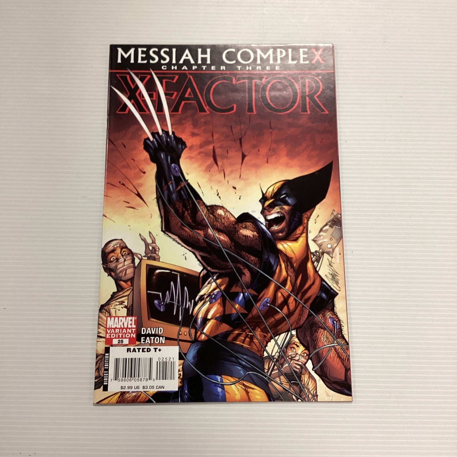 X-factor #25 2008 NM 1:20 J. Scott Campbell Retail Variant1