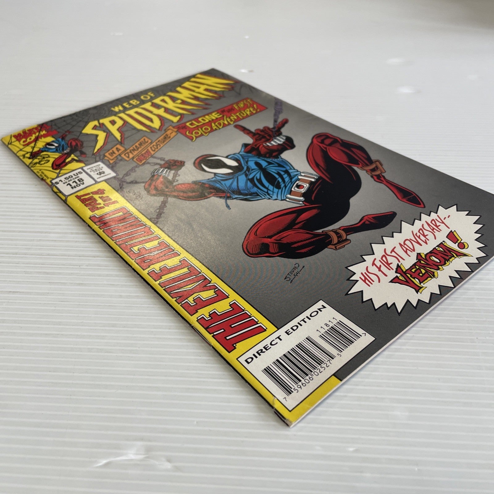 Web of Spider-Man #118 1994 FN 1st Appearance of Scarlet Spider3