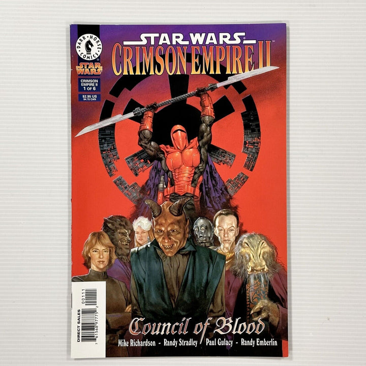 Dark Horse Star Wars Crimson Empire II Council of Blood #1-6 1998 VF